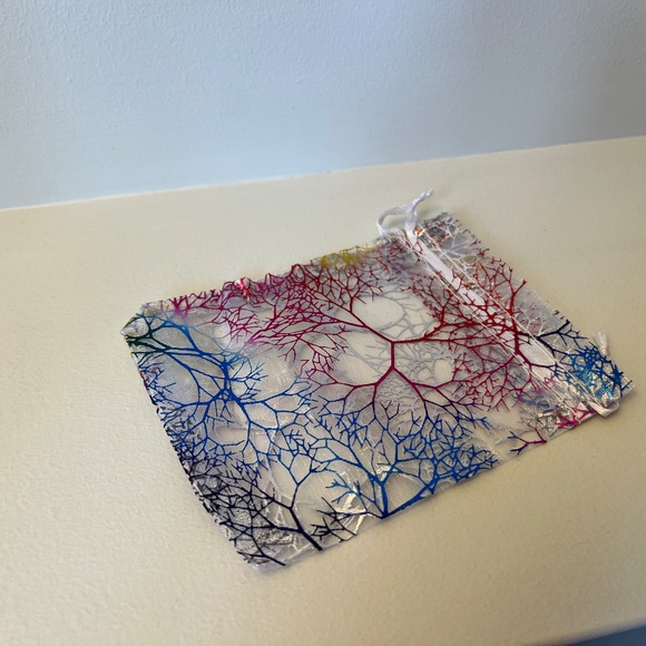 2 for $20 Red Coral Howlite Bracelet with Silver Beads - Picture 4 of 4